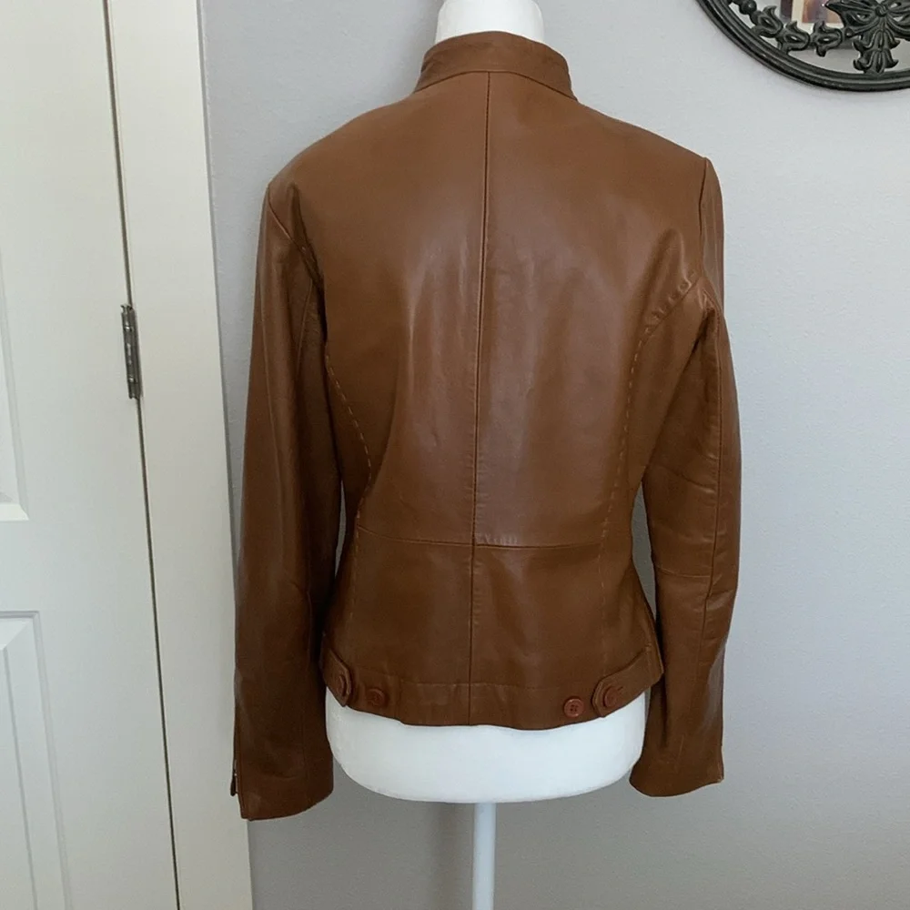 Real Leather Jacket - Picture 3 of 9
